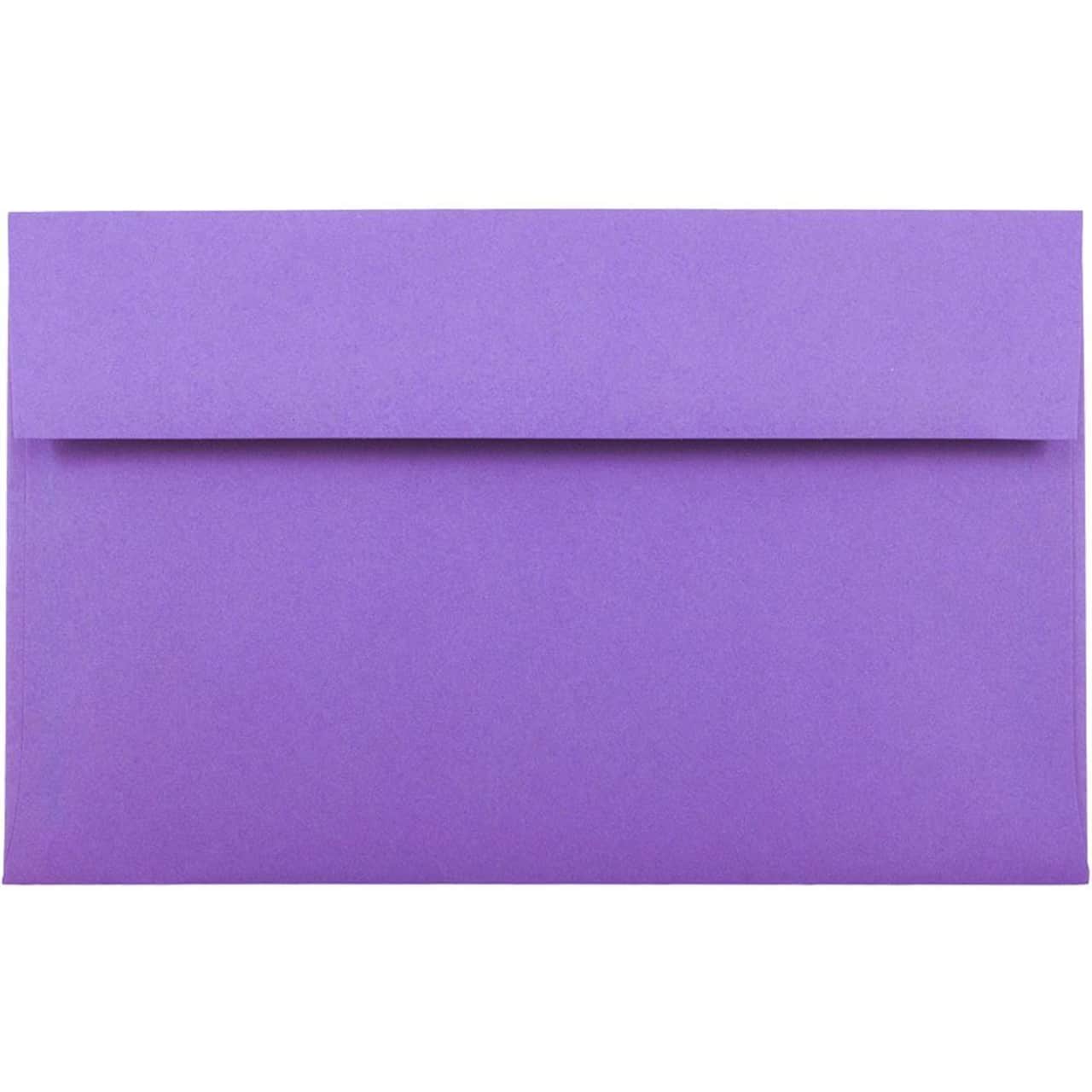JAM Paper A10 Colored Invitation Envelopes, 50ct.